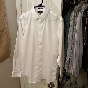 Banana Republic Men's Non-Iron Stretch Oxford - Slim Fit (Grant Fit)